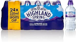 Highland Spring Still Spring Water, 24x330ml